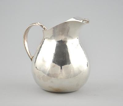 A Sterling Silver Water Pitcher by Randahl