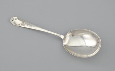 A Sterling Silver Serving Spoon by Whiting,