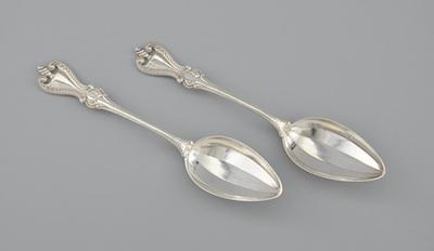 A Pair of Antique Sterling Silver