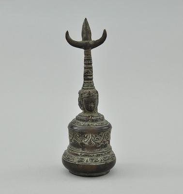 An Antique Tibetan Bronze Ceremonial b49c0