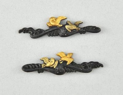 A Pair of Bird Design Menuki Charming