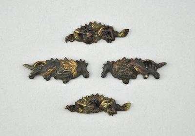 A Pair of Foo Dogs and Pair of