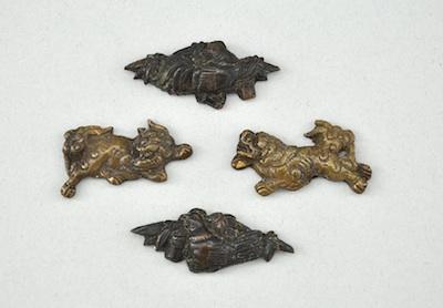 A Pair of Foo Lions and Pair of b49d6