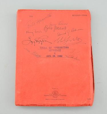 Tales of Manhattan, Original Script