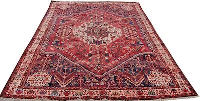A Shiraz Carpet Approx. 9'-5" x