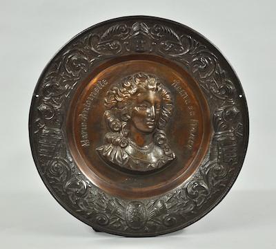 A Wall Plaque of Marie-Antoinette A