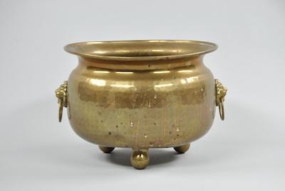 A Vintage Brass Planter Thai or b4714