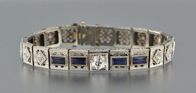 A Vintage Diamond Filigree Bracelet b47d5