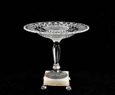 A Pairpoint Compote The bowl and b480f