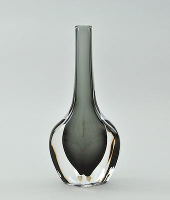 Orrefors Art Glass Vase Swedish  b4838