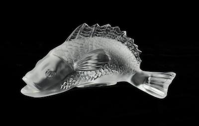 A Baccarat Fish Paperweight Cast b4841