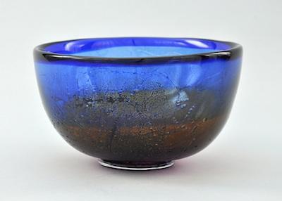 A Kosta Boda Colored Art Glass Bowl