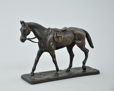 A Bronze Miniature Figurine of a Race