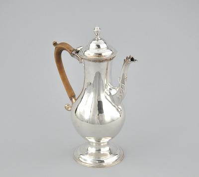 A George III Sterling Silver Coffee b4e03