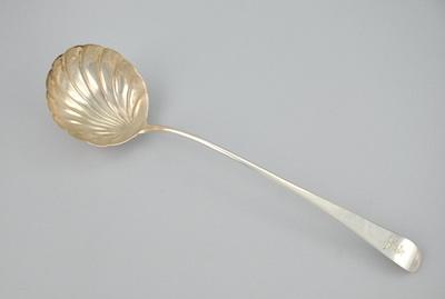 A George III Silver Soup Ladle,