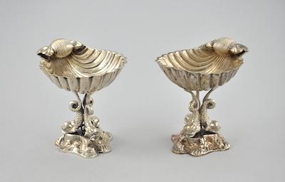 A Pair of Silver Plated Figural b4e60