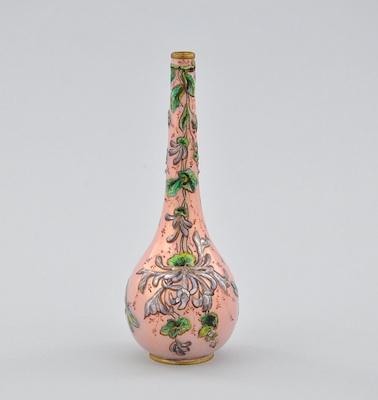 A French Enameled Bottle, ca. 19th