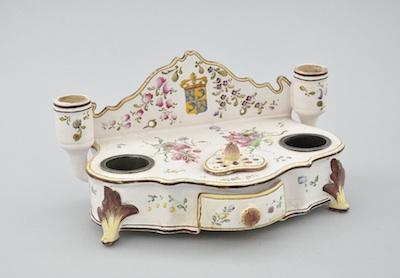 A Faience Inkstand Most Probably b5023