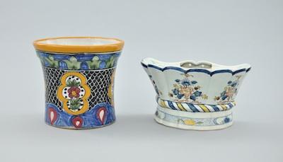 A Talavera Mexican Ceramic Pot b5038