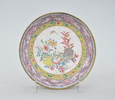 A Chinese Famille Rose Canton Enamel