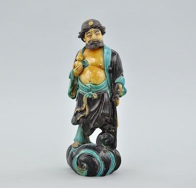 A Chinese Shiwan Immortal Depicting