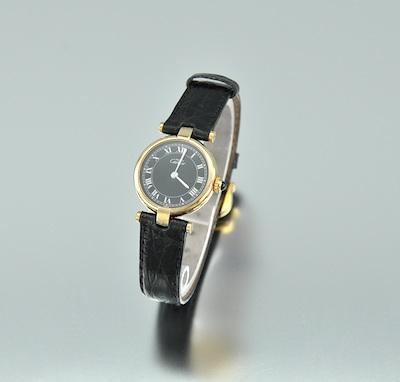 A Cartier Vermeil Watch Gilded b4ee2