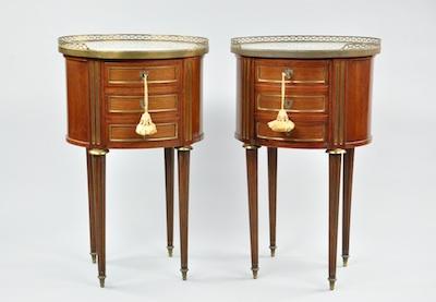 A Fine Pair of Louis XVI Commodes,