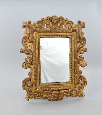 A Baroque Italian Style Gilt Framed