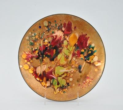 Mid-Century Modern Enameled Copper