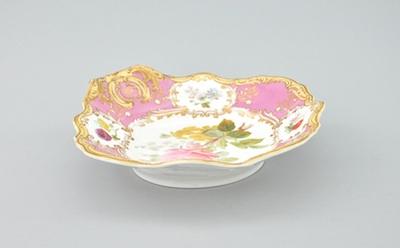 A Copeland Botanical Porcelain Dish