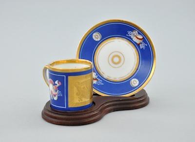 A French Empire Porcelain Cup and