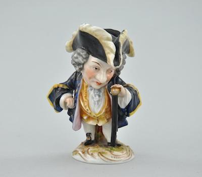 A Capodimonte Figurine of a Gentleman