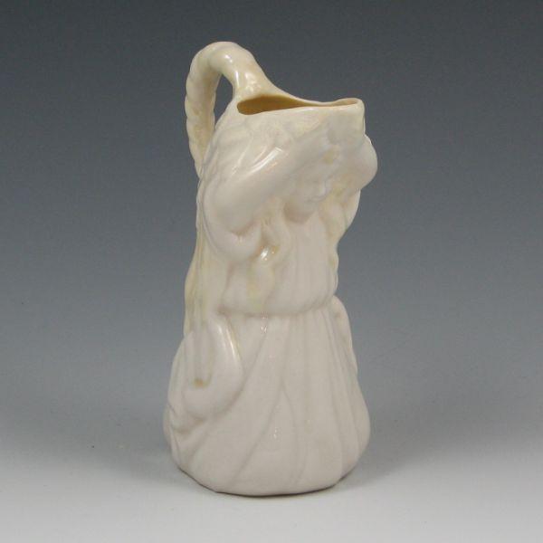 Belleek Undine cream pitcher with