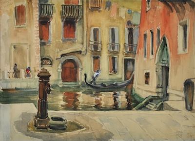 Golde White (20th Century) Venetian