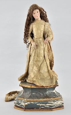 A Large Figure of Mary The figure