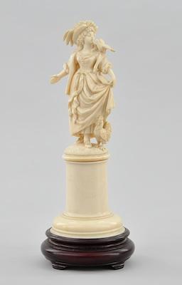 A Fine Antique European Carved Ivory