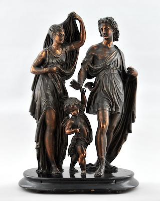 Figural Group of Classical Couple with