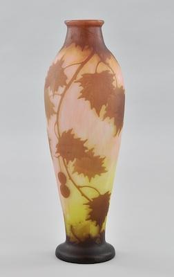 A Legras Cameo Art Glass Vase Measuring b58a0