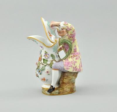 A Meissen Figural Condiment, 19th