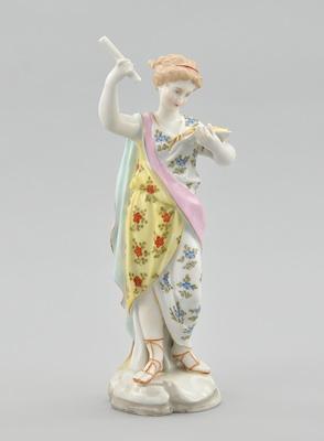 A Meissen Style Porcelain Figurine of