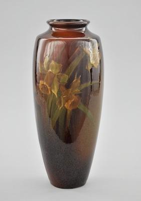 A Louwelsa Weller Vase Decorated b591b