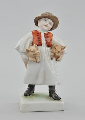 A Herend Hungarian Porcelain Figurine b5925