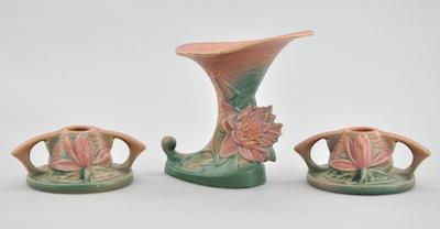 A Group of Roseville Pottery Items
