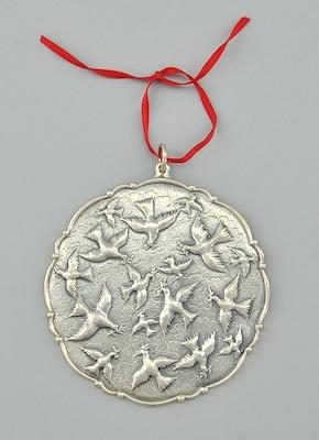 A Buccellati Sterling Silver Ornament