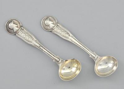 A Pair of George III Sterling Silver