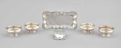 Four Sterling Silver Master Salts