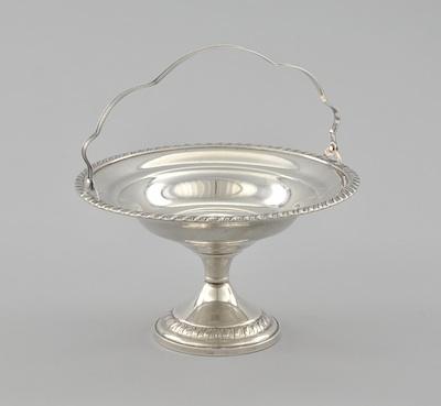 A Weighted Sterling Silver Pedestal