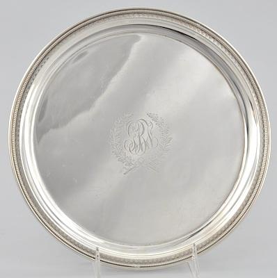 A Sterling Silver Tray Of tapered b59e2