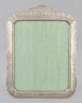 A Silver Plated Picture Frame by