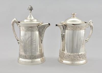 Two Victorian Silver Plated Ice